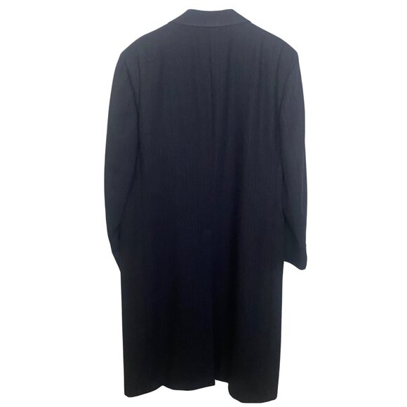 Hart Schaffner &‎ Marx Rothschild Long Wool Coat Mens Size 48 in Chest  Overcoat - Picture 4 of 14
